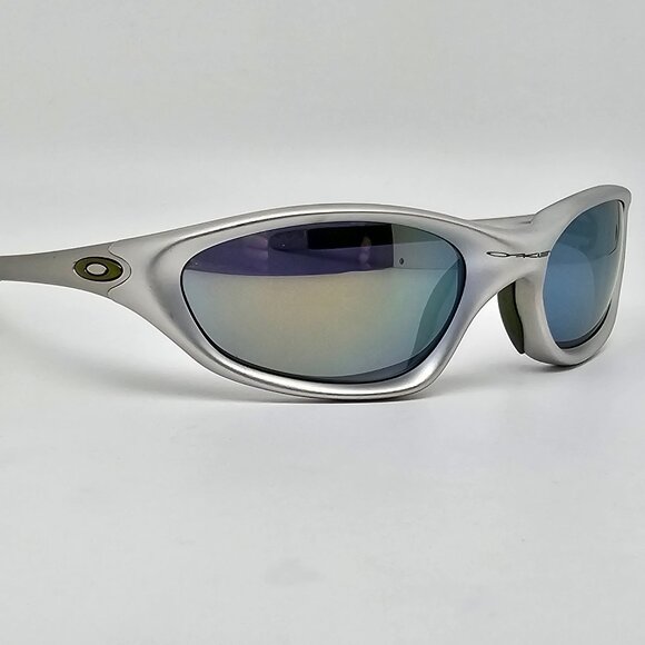 Oakley 04-289 XX FMJ 5.56 Frame Emerald Iridium Lens Sunglasses w/ Case RARE - Picture 7 of 15